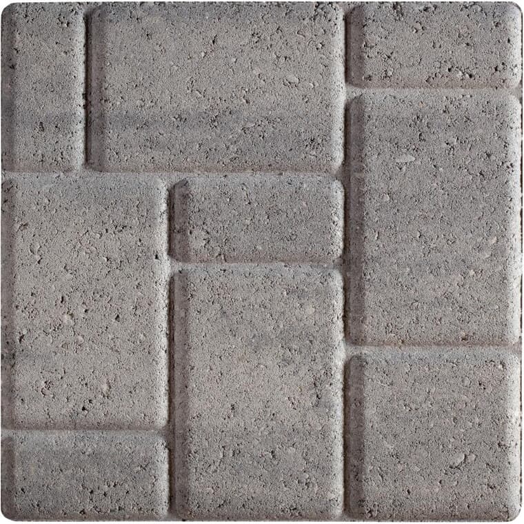 14" x 14" Old World Natural Charcoal Brick Patio Stone