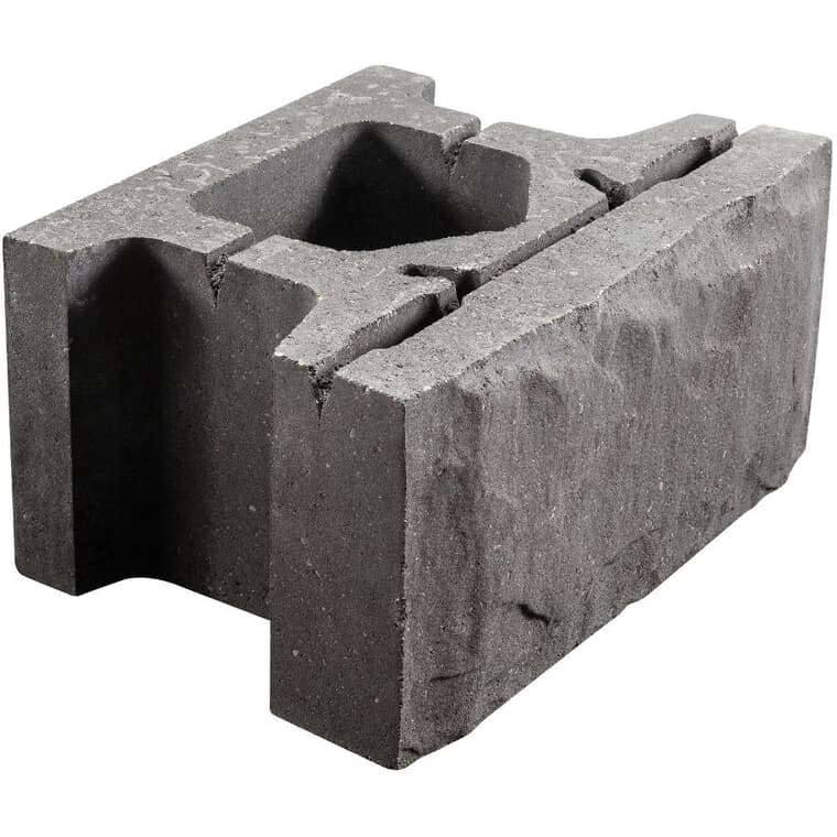 Charcoal Hewnstone Retaining Wall Stone