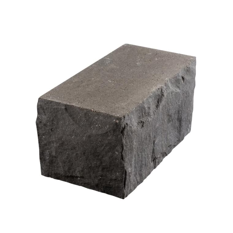 Charcoal Hewnstone Retaining Wall Corner Stone