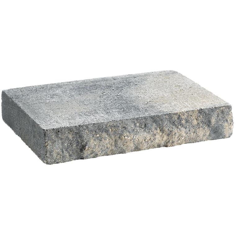 2" x 8" x 12" Chamois Charcoal Ledge Garden Wall Cap Stone