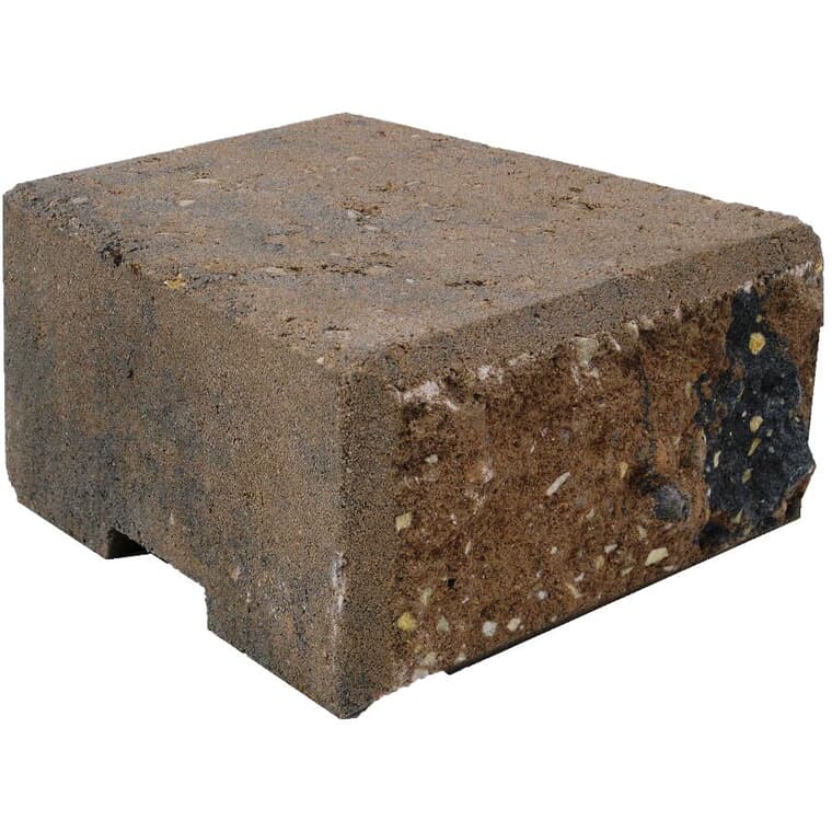 7" x 4" x 8" Stackstone Rustic Retaining Wall Stone Cap