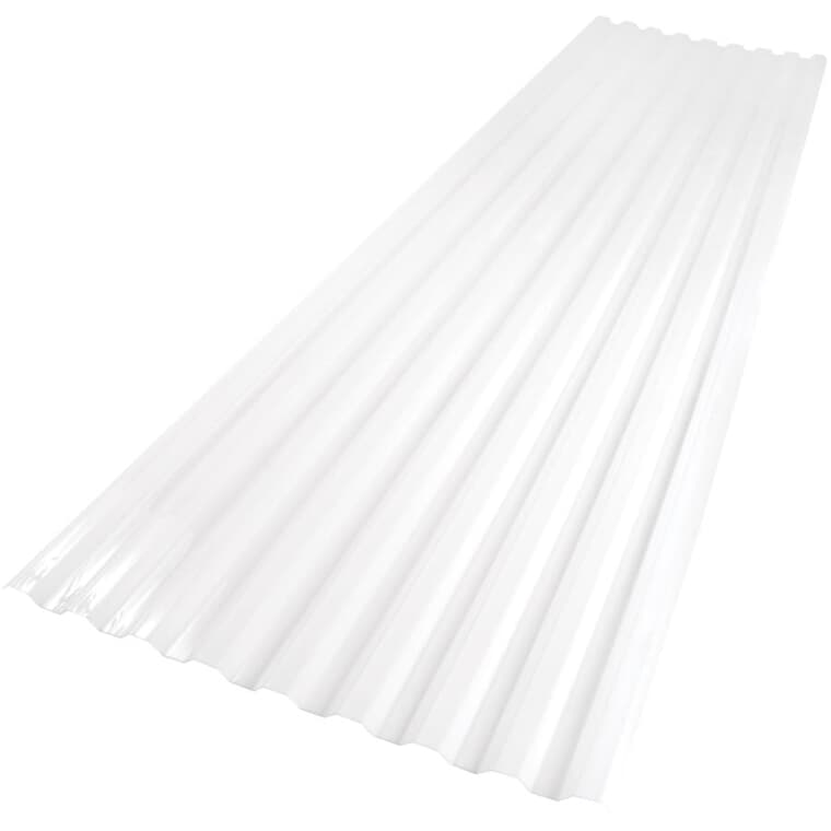 24" x 8' Suntuf White Polycarbonate Panel