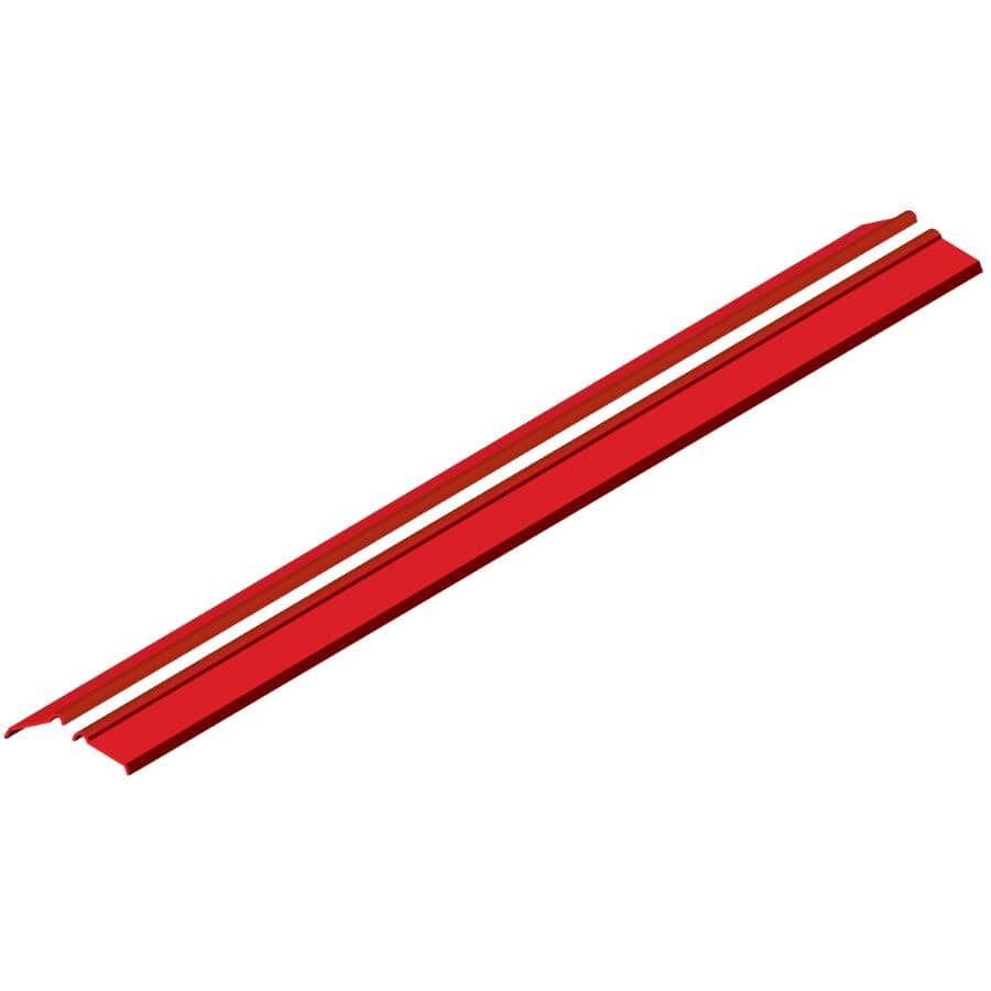 VICWEST 10' Ultravic Painted Metal Ridge Cap | Home Hardware