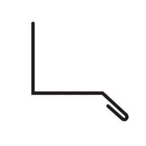 VICWEST Ridgecap Foam Roof Closure Strip | Home Hardware