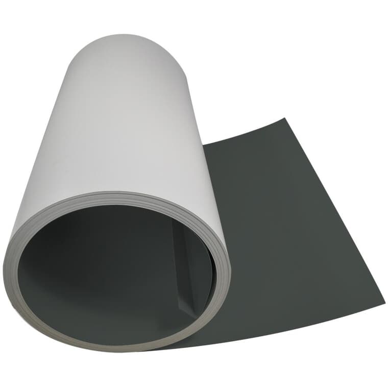 Rouleau d'aluminium de 24 po x 98,5 pi avec deux côtés peints, graphite