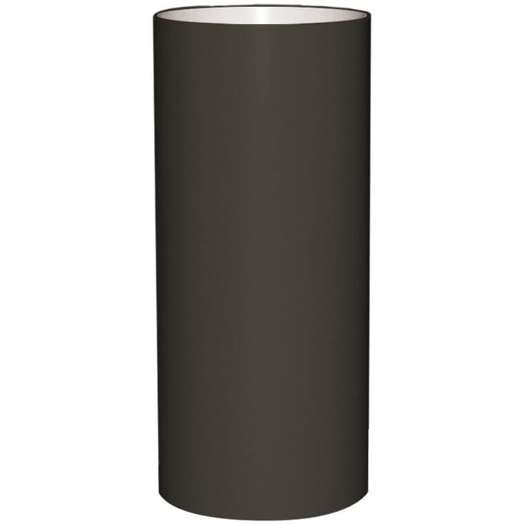 Rouleau d'aluminium industriel de 24 po x 30 m, brun/noir