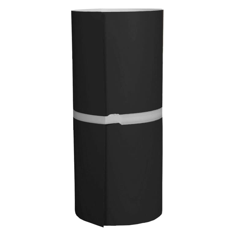 24" x 1' Semi Gloss Black Aluminum Flatstock