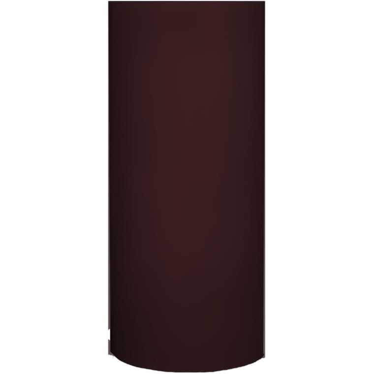 Rouleau d'aluminium de 24 po x 1 pi, brun chocolat