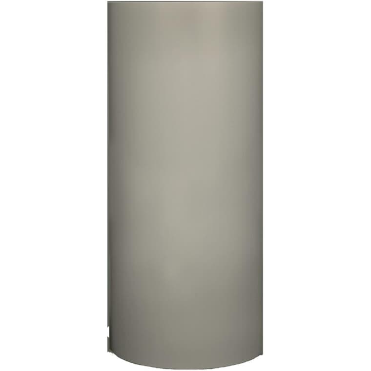 Rouleau d'aluminium de 24 po x 1 pi, ivoire