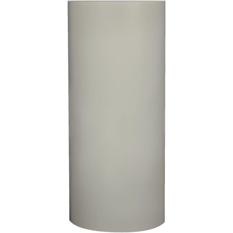 Rouleau d'aluminium de 24 po x 1 pi, gris perle
