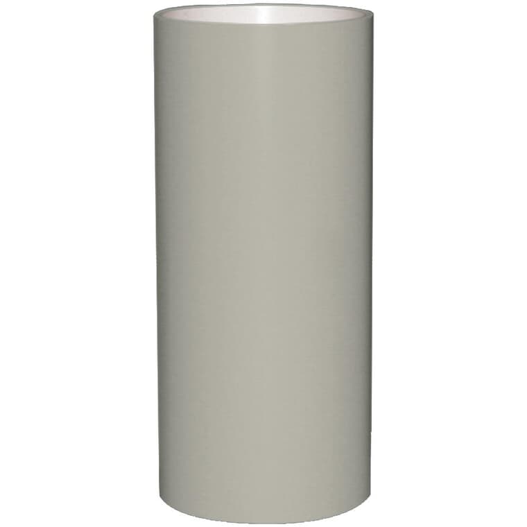 Rouleau d'aluminium de 24 po x 30 m, gris perle