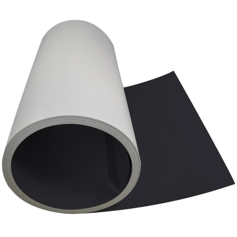 24" x 98.5' Semi Gloss Black Aluminum Flatstock