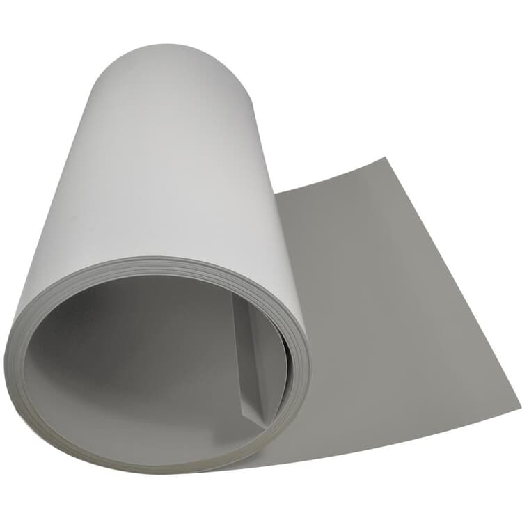 24" x 98.5' Clay/White Aluminum Flatstock