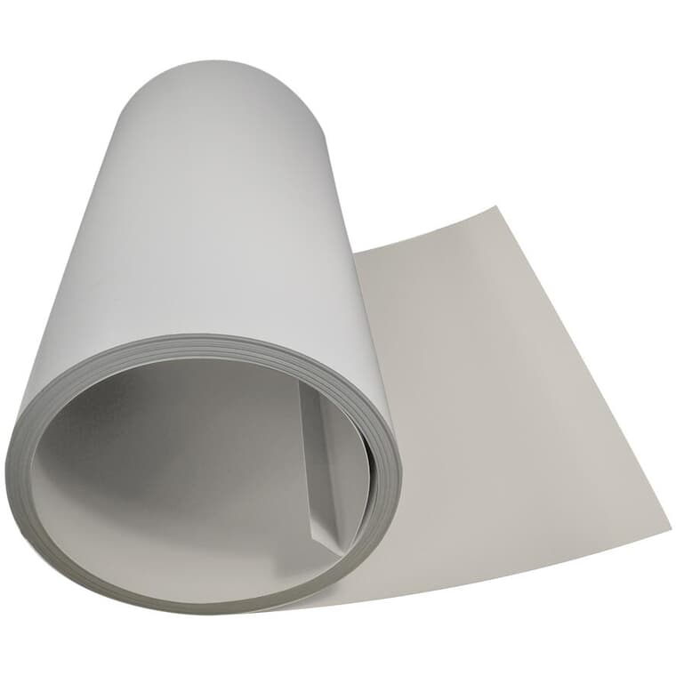 Rouleau d'aluminium de 24 po x 98,5 pi, blanc/cachemire