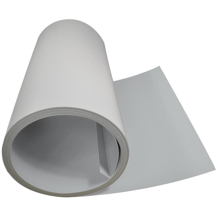Rouleau d'aluminium de 24 po x 98,5 pi, perle/blanc