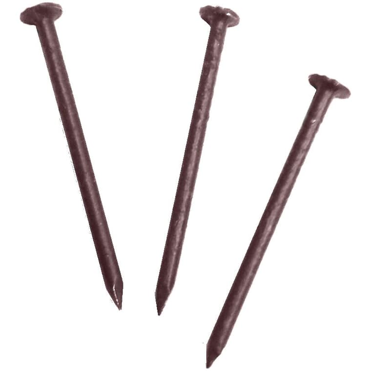 1lb 1-1/4" Commercial Brown Stainless Steel Nails