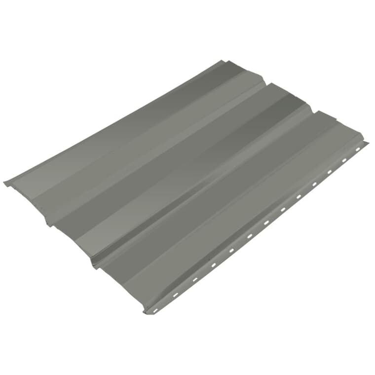 16" x 12' Sable SP600P Plain Aluminum Soffit