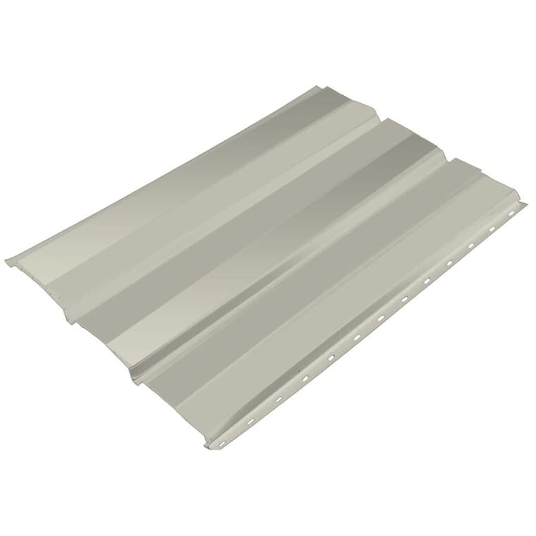 Soffite uni en aluminium SP600P de 16 po x 12 pi, kaki