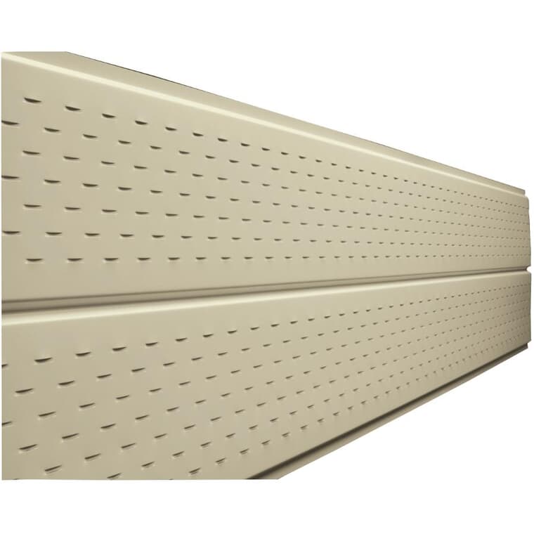 16" x 12' Can Clay 2 Panel Vented Aluminum Soffit