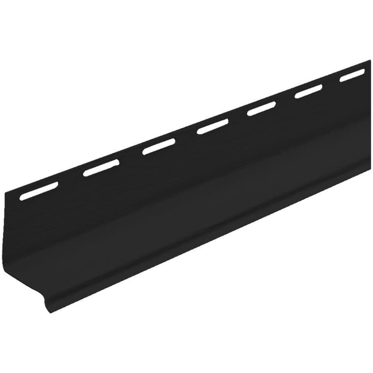 3" x 12' Black Trim Board Aluminum Drip Cap