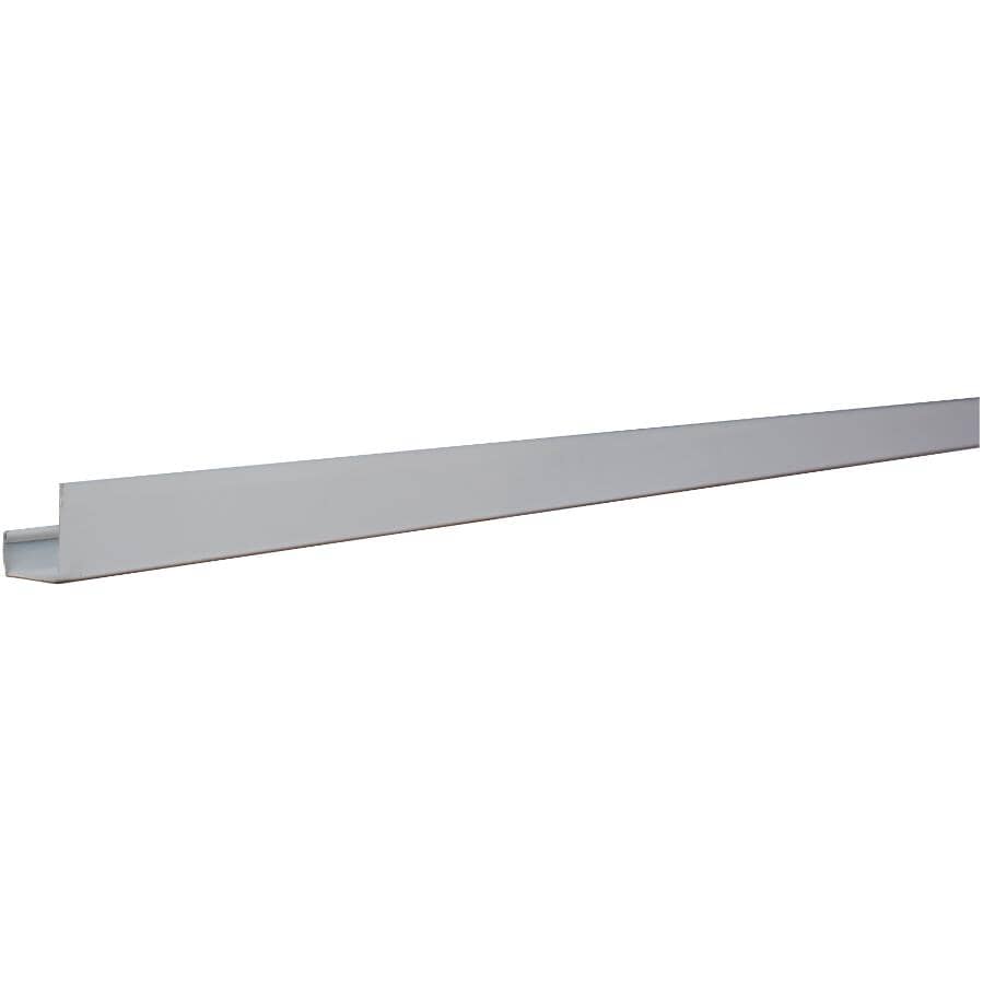 Moulure Bouchon Aluminium Canal J – Noir – 36 Pouces – Lot De 4 – Neuf