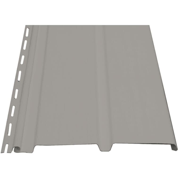 10" x 12' Flagstone 2 Panel Plain Vinyl Soffit