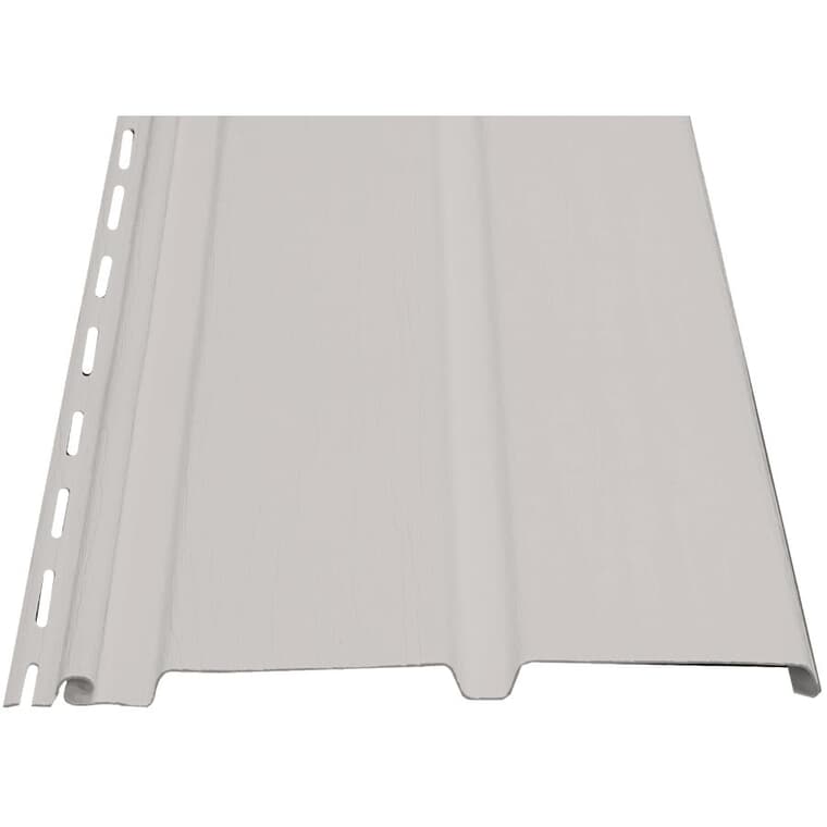 10" x 12' Linen 2 Panel Plain Vinyl Soffit