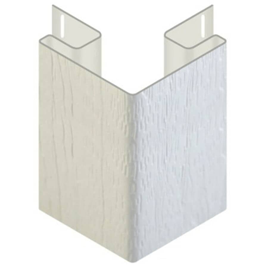KAYCAN 10' Rosette Outside Corner Vinyl Trim | Home Hardware