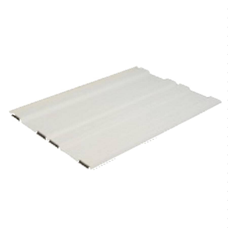 KAYCAN:Solid White Vinyl Skirt Panel