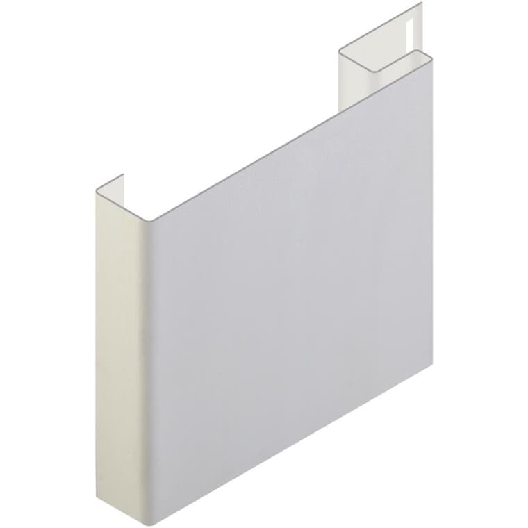Parement en vinyle de 3-1/2 po pour contour de fenêtre, blanc
