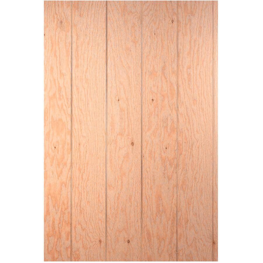 CANWEL:9.5mm x 4' x 8' Natural Chalet Panel Siding