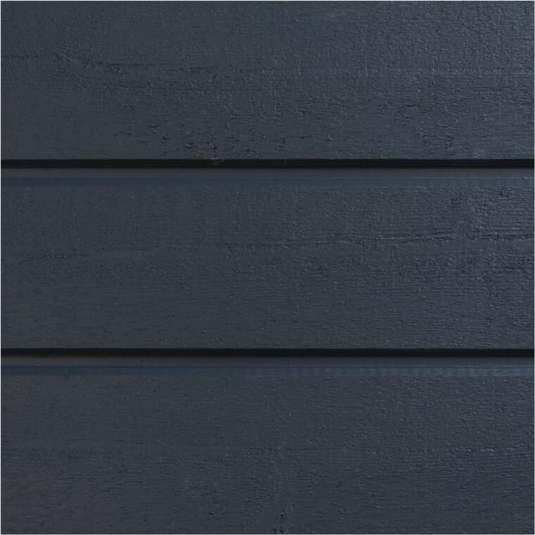 1" x 6" Evolution Slate Grey Euro-V Wood Siding, by Linear Foot