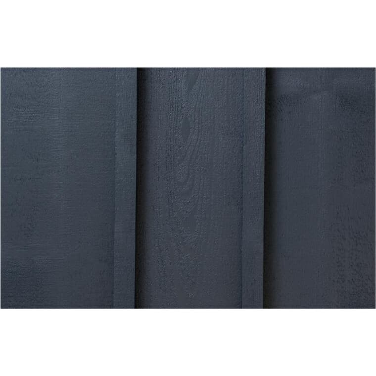 1" x 10" Slate Grey Board Wood Siding, by Linear Foot