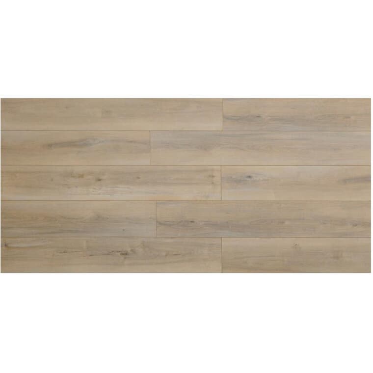 AdorePlus Collection 7" x 48" Laminate Plank Flooring - Clare, 20.52 sq. ft.
