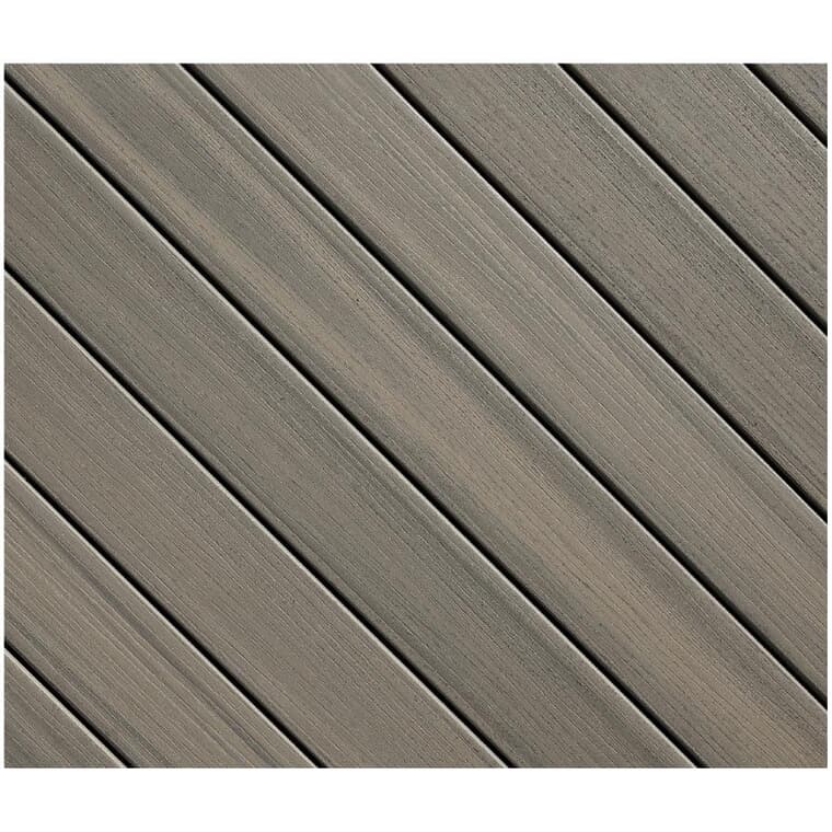 Planche de terrasse Paramount de 1 po x 5,5 po x 12 pi avec rebord rainuré, grès