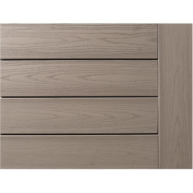 1" x 5-1/2" x 12' Harvest Grooved Edge Slate Grey Deck Board