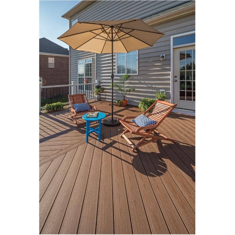 TREX 1" x 5-1/2" x 12' Enhance Basics Saddle Grooved Edge Decking ...