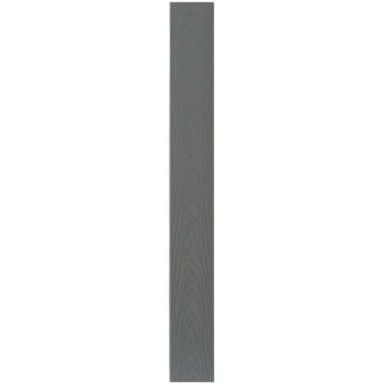 Planche de terrasse Select de 7/8 po x 5-1/2 po x 12 pi avec rebord carré, gris caillou