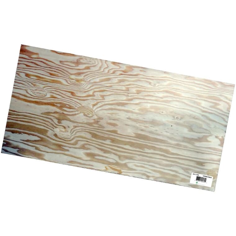 2' x 4' x 3/4" Good One Side Exterior Plywood