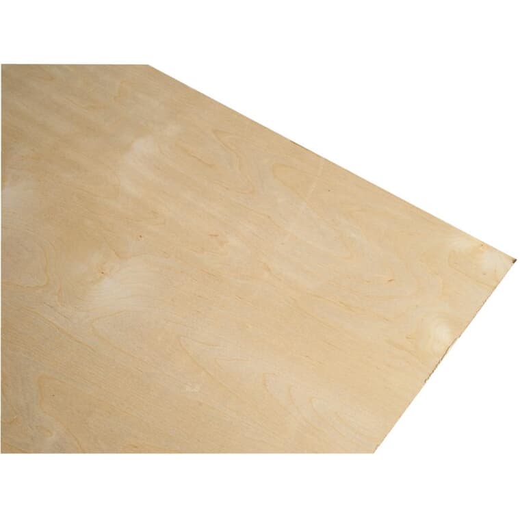 4' x 8' x 3/4" (18.5 mm) Shop Veneer Core Birch Plywood