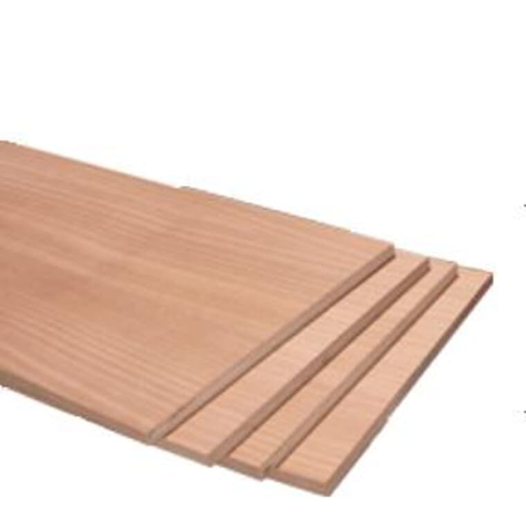 4' x 8' x 1/2" (12.5 mm) A1-Grade Ribbon Cut Good Sound Solid Particle Core Mahogany Plywood