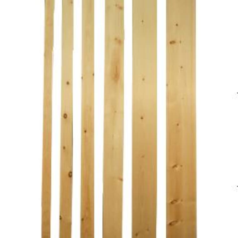 1 x 4 Grade #2 & Better Ponderosa Kiln Dried Pine, by Linear Foot