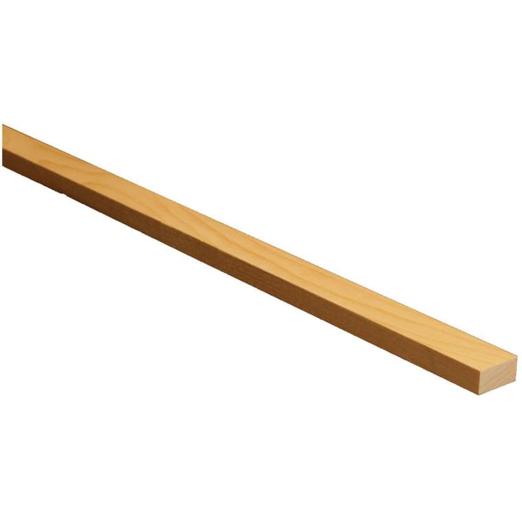 1 x 2 Shed Stock Pine, by Linear Foot