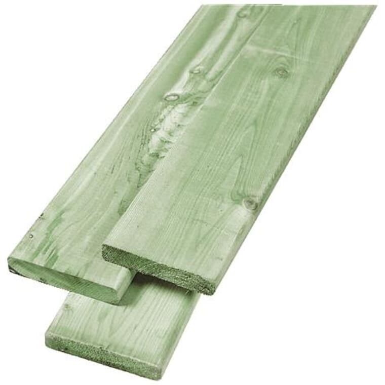 5/4 x 4 x 8' Green ACQ/CA Pressure Treated Lumber