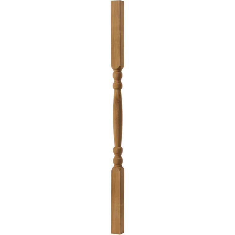 Barrotin en bois traité sous pression de style traditionnel de 1-5/8 x 36 po, brun