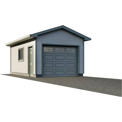 20 X24 Gable Garage Package With, 20 X Garage Plans Free