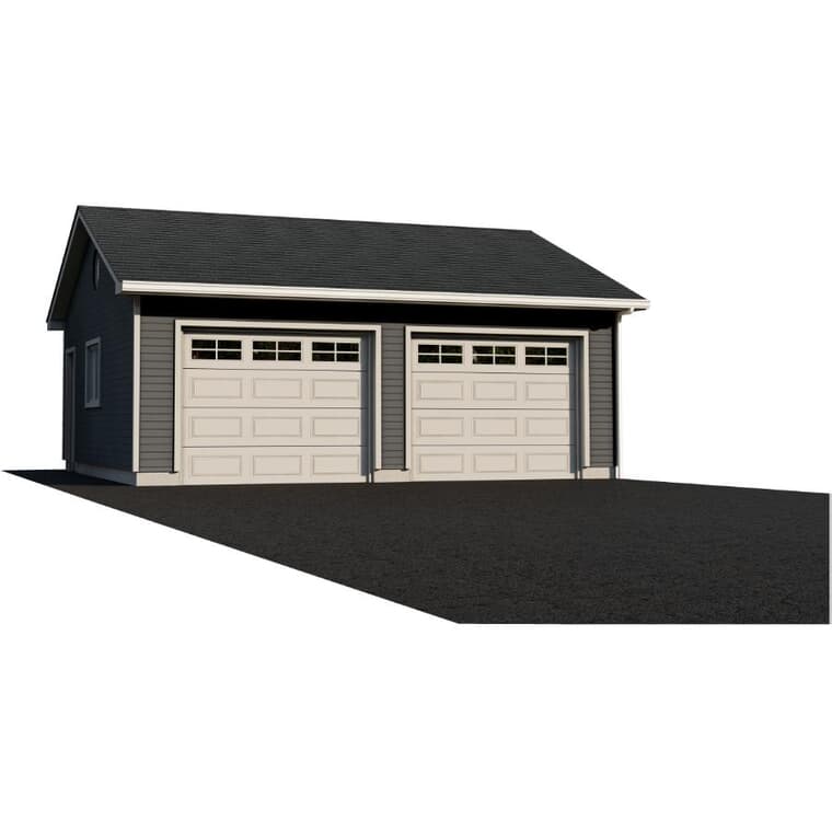 24' x 22' Side Entry Garage Package, with Complete Exterior Option