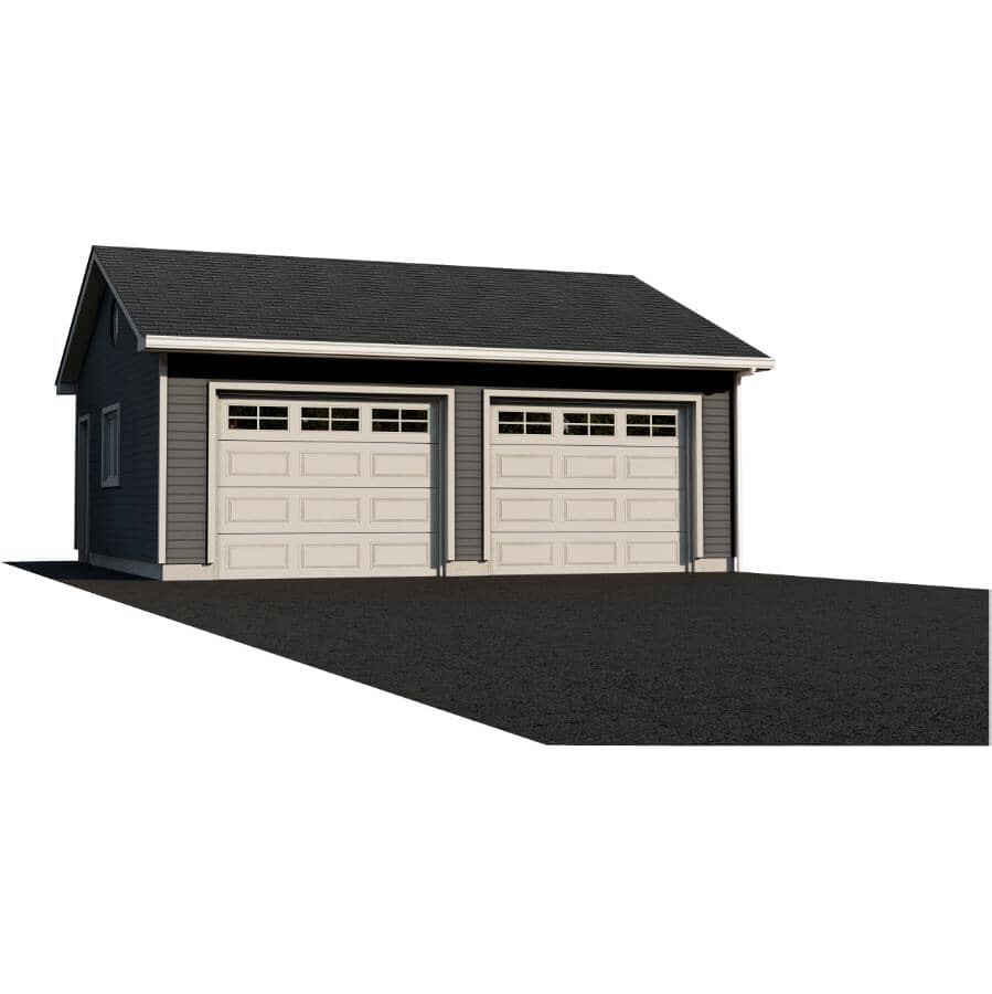 PROJECT PACKAGES 24' x 22' Side Entry Garage Package, with