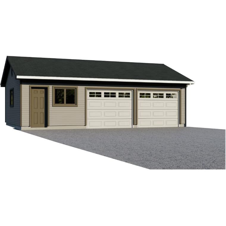 32' x 20' Garage Package, with Complete Exterior Option
