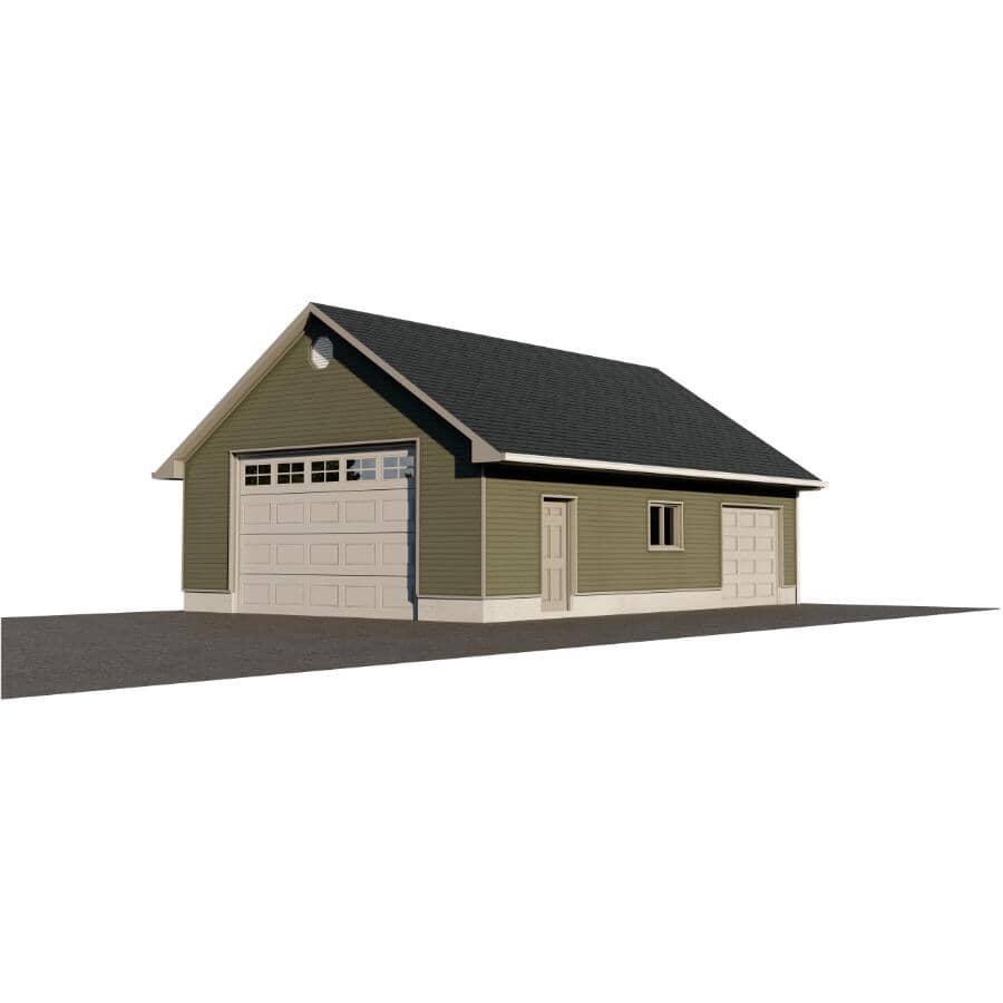 PROJECT PACKAGES 26' x 38' x 8' RV Garage Package, with